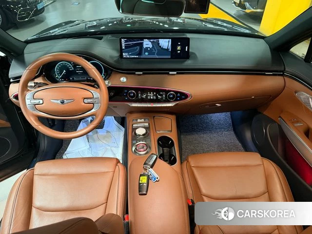 Genesis GV70 2022 Темно-зеленый из Кореи, фото 6