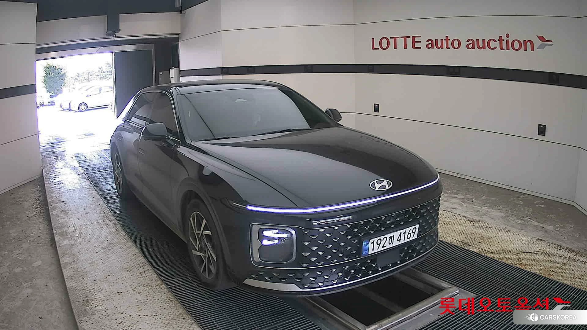 Hyundai Grandeur Hybrid 2023 Abyss Black Pearl из Кореи, фото 6