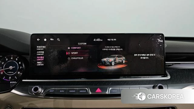 Kia The New K9 2nd generation 2021 Черный из Кореи, фото 6