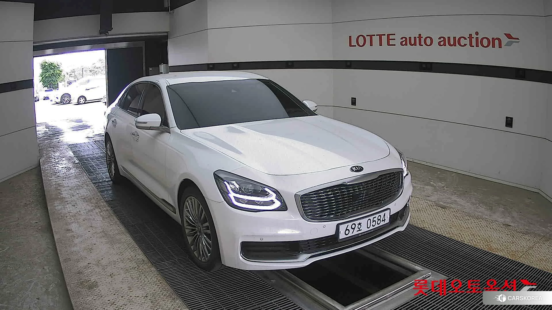 Kia K9 2019 Snow White Pearl из Кореи, фото 6