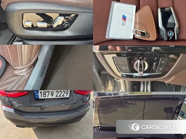 BMW 6 Series GT (G32) 2022 Серебристо-серый из Кореи, фото 6