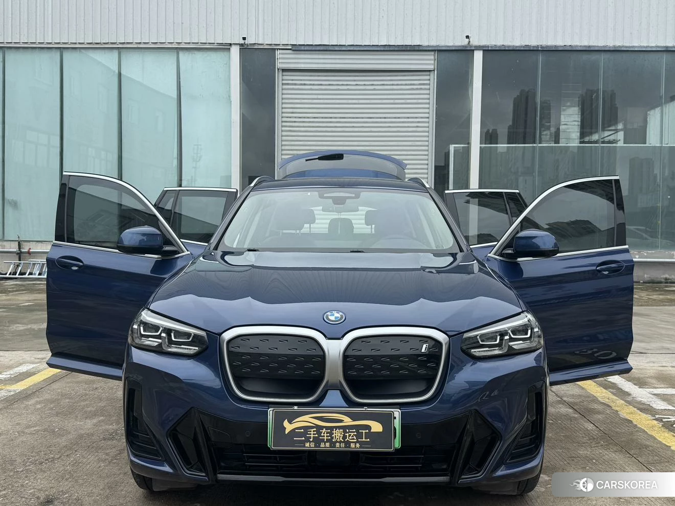 BMW iX3 2021 Синий из Китая, фото 6