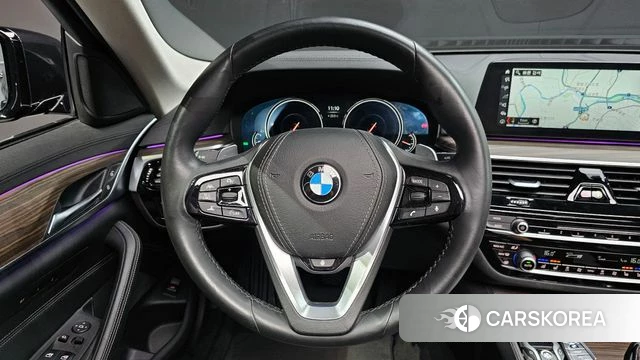 BMW 5 Series (G30) 2018 Черный из Кореи, фото 6