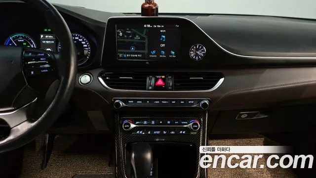 Hyundai Grandeur IG Hybrid 2018 Черный из Кореи, фото 6