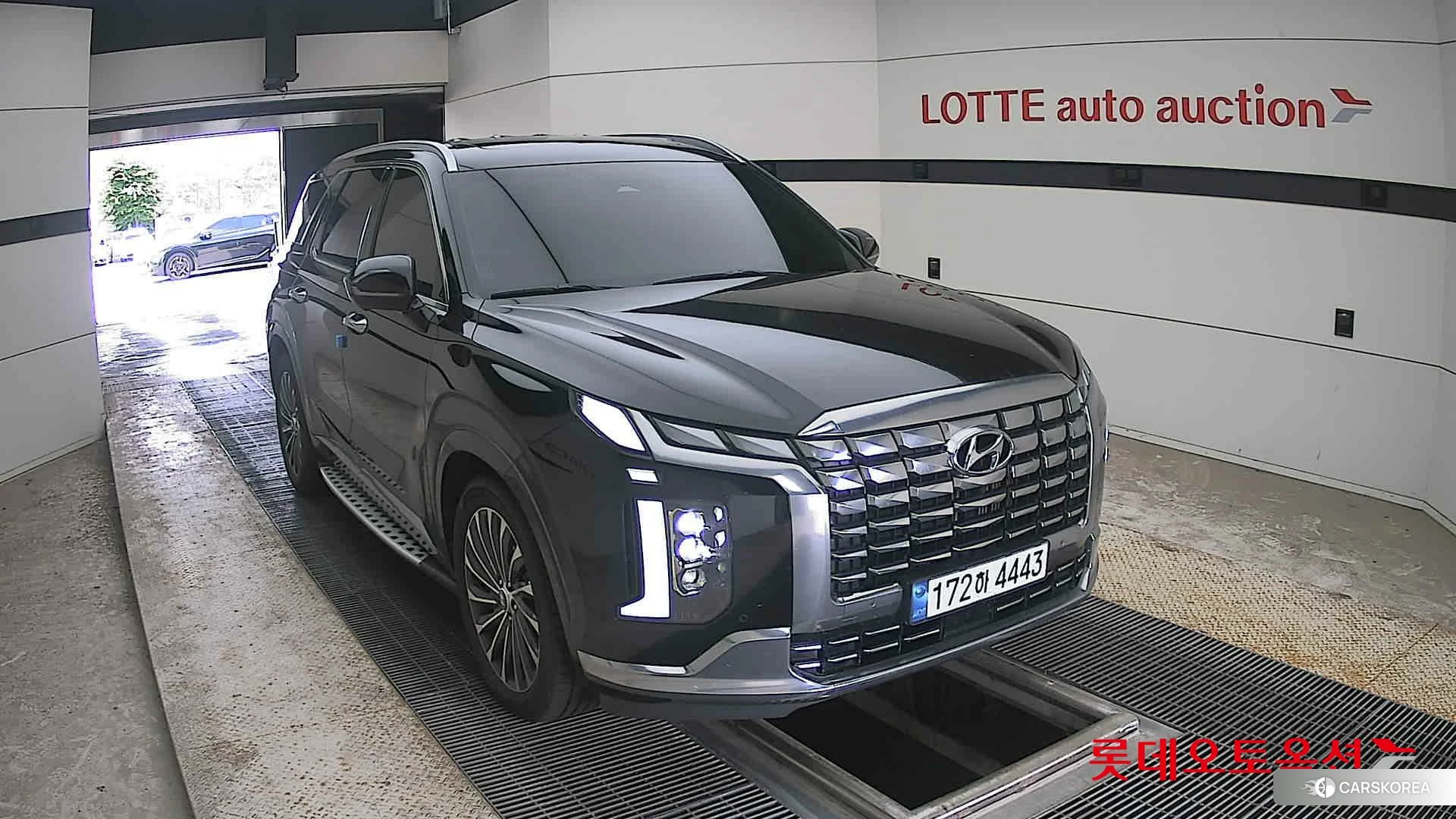 Hyundai Palisade 2023 Abyss Black Pearl из Кореи, фото 6