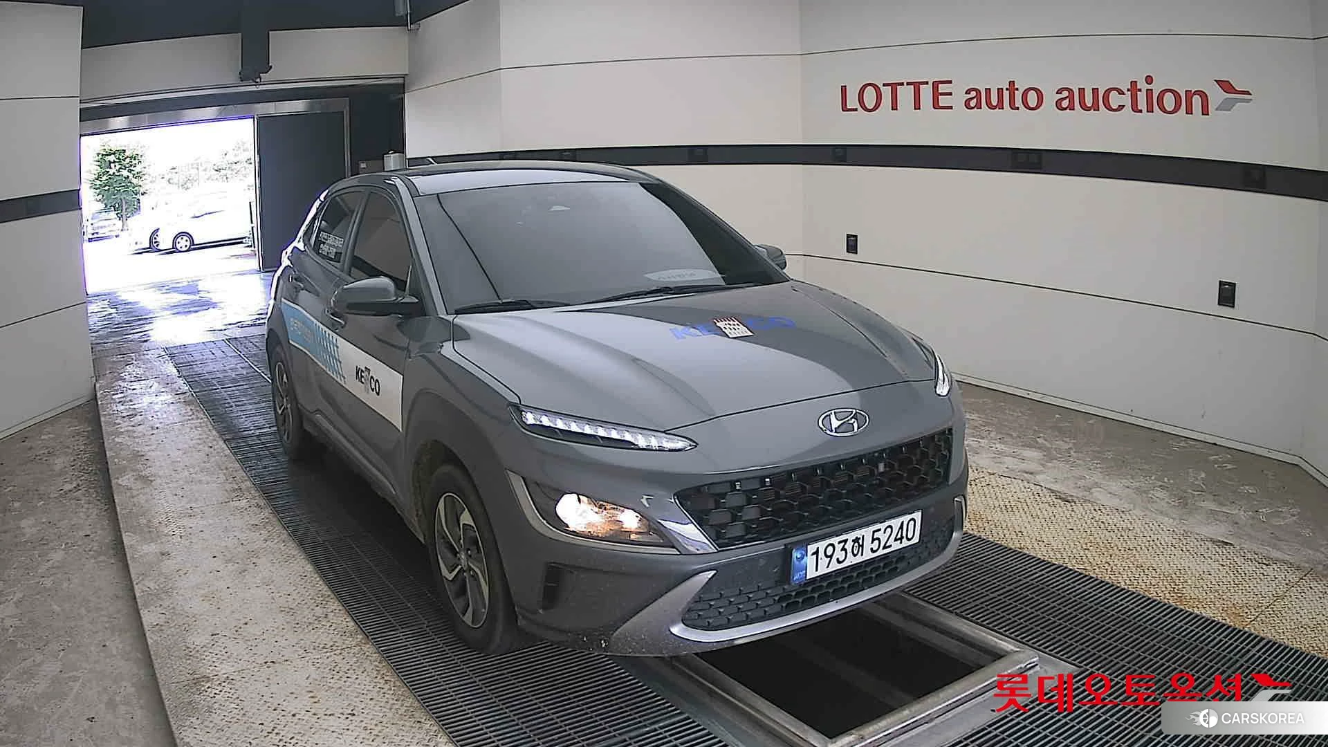 Hyundai Kona Hybrid 2023 Galactic Grey Metallic из Кореи, фото 6