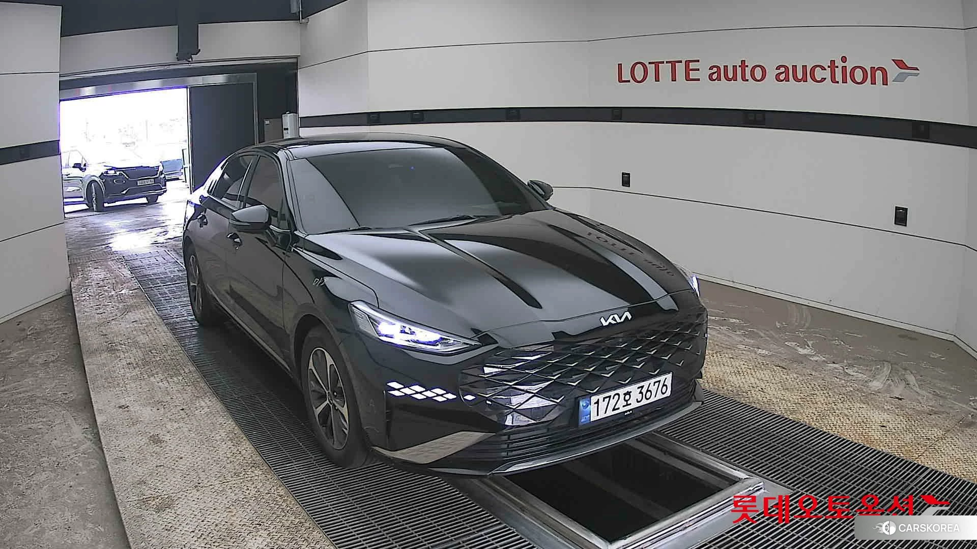 Kia K8 Hybrid 2023 Aurora Black Pearl из Кореи, фото 6