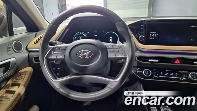 Hyundai Sonata Hybrid (DN8) 2020 Черный из Кореи, фото 6
