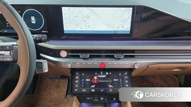 Hyundai Grandeur Hybrid (GN7) 2023 Белый из Кореи, фото 6