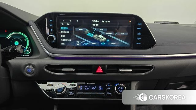 Hyundai Sonata Hybrid (DN8) 2020 Красный из Кореи, фото 6