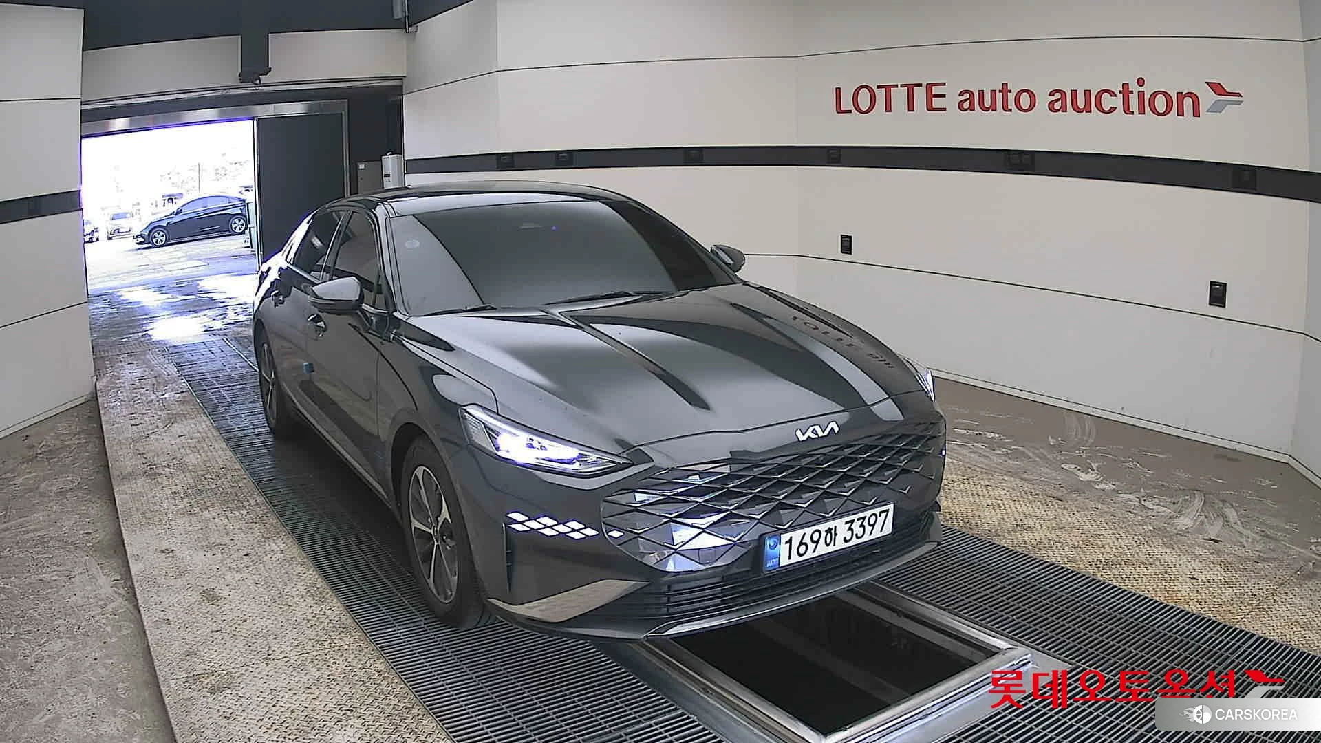 Kia K8 Hybrid 2022 Interstellagray из Кореи, фото 6