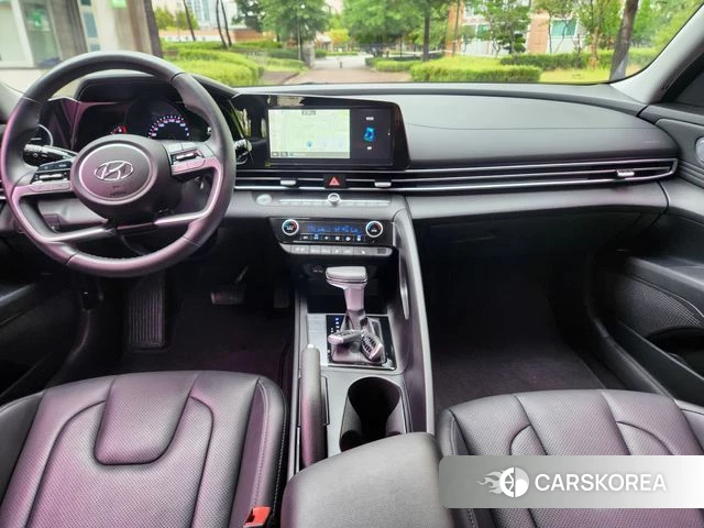 Hyundai Avante (CN7) 2020 Небесно-голубой из Кореи, фото 6
