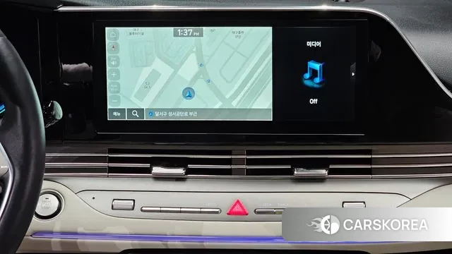 Hyundai The New Grandeur IG Hybrid 2021 Белый из Кореи, фото 6