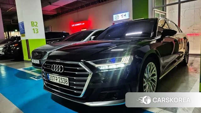 Audi A8 (D5) 2021 Черный из Кореи, фото 6