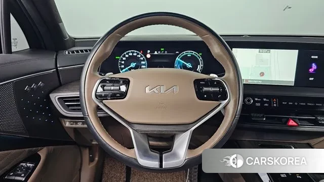 Kia K8 Hybrid 2023 Черный из Кореи, фото 6