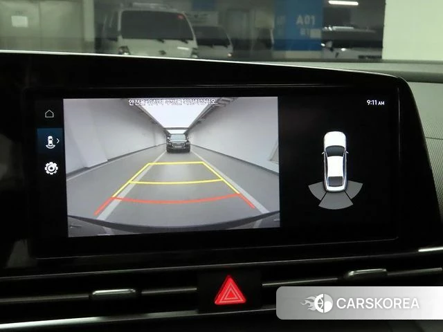 Hyundai Avante Hybrid (CN7) 2021 Черный из Кореи, фото 6