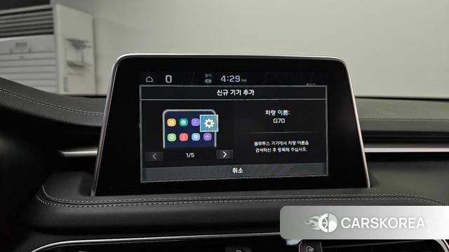 Genesis G70 2018 Черный из Кореи, фото 6