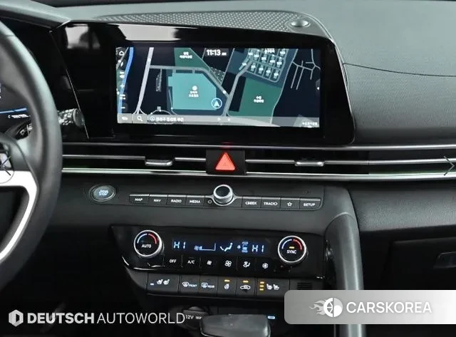 Hyundai The New Avante (CN7) 2023 Белый из Кореи, фото 6