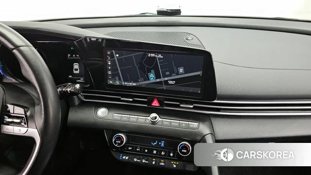 Hyundai Avante Hybrid (CN7) 2022 Белый из Кореи, фото 6