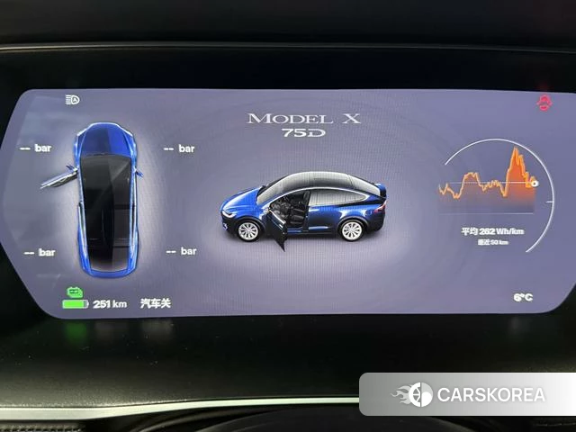 Tesla Model X 2018 Синий из Китая, фото 6