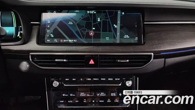 Kia K7 Premier Hybrid 2020 Черный из Кореи, фото 6