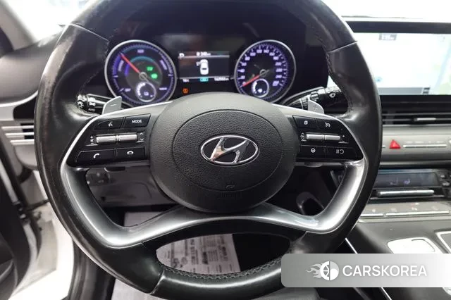 Hyundai The New Grandeur IG Hybrid 2020 Белый из Кореи, фото 6