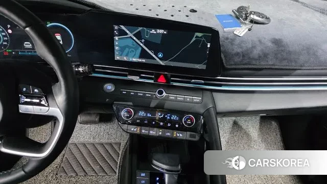 Hyundai The New Avante Hybrid (CN7) 2023 Серый из Кореи, фото 6