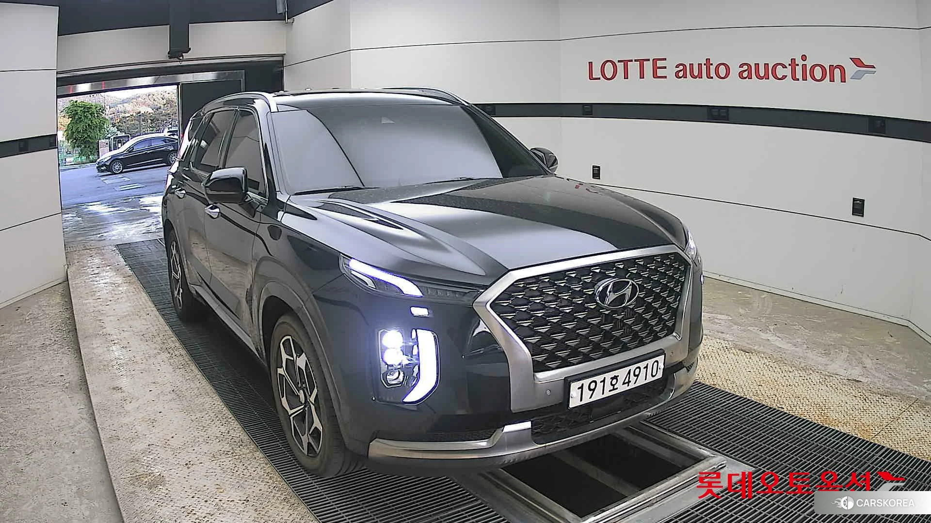 Hyundai Palisade 2022 Abyss Black Pearl из Кореи, фото 6