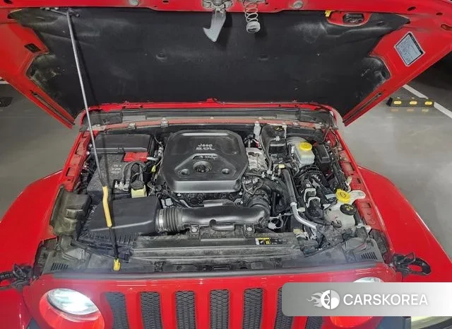 Jeep Wrangler (JL) 2018 Красный из Кореи, фото 6