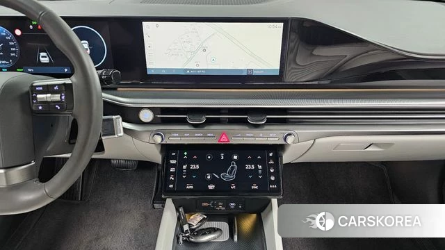 Hyundai Grandeur Hybrid (GN7) 2023 Черный из Кореи, фото 6