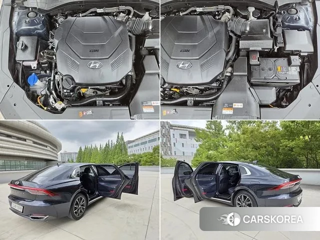 Hyundai The New Grandeur IG 2021 Синий из Кореи, фото 6