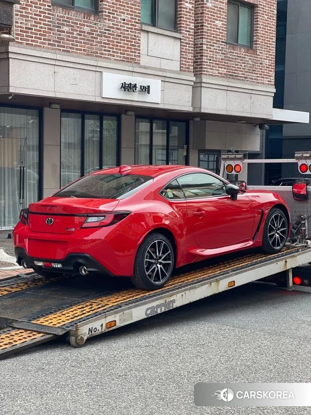 Toyota GR86 2024 Красный из Кореи, фото 6