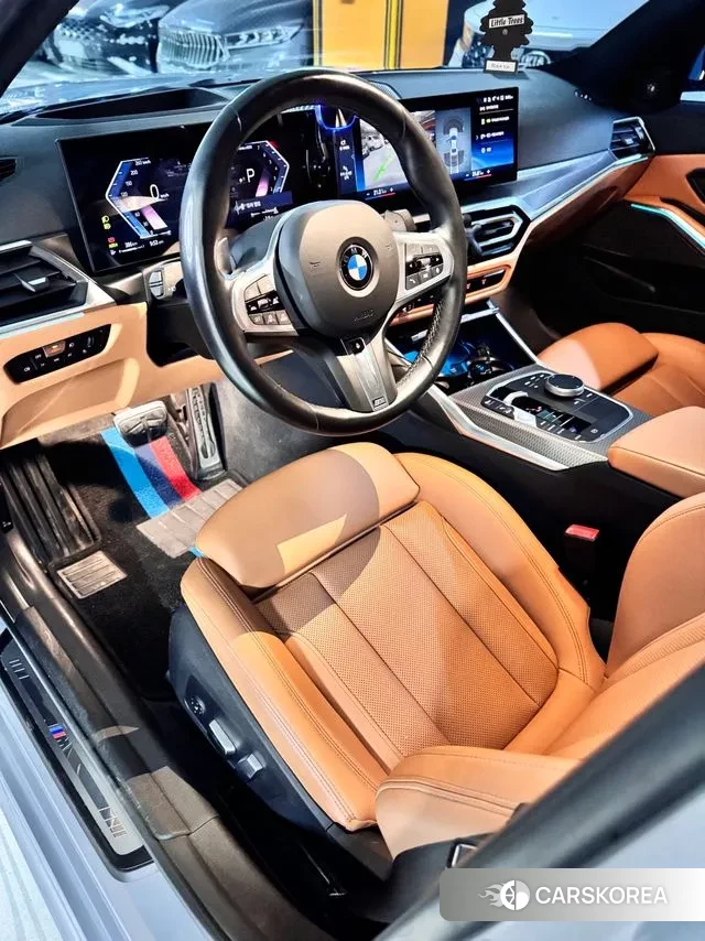 BMW 3 Series (G20) 2023 Небесно-голубой из Кореи, фото 6