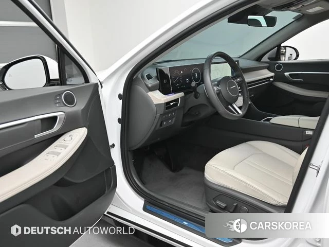 Hyundai Sonata D Edge Hybrid (DN8) 2023 Белый из Кореи, фото 6