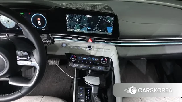 Hyundai Avante (CN7) 2022 Серебристо-серый из Кореи, фото 6