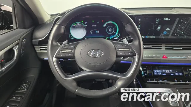 Hyundai The New Grandeur IG Hybrid 2020 Черный из Кореи, фото 6
