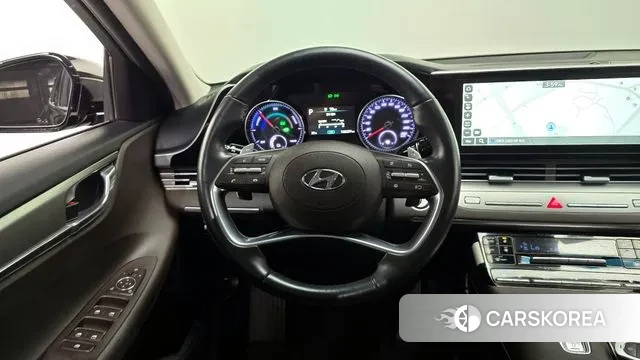 Hyundai The New Grandeur IG Hybrid 2021 Черный из Кореи, фото 6