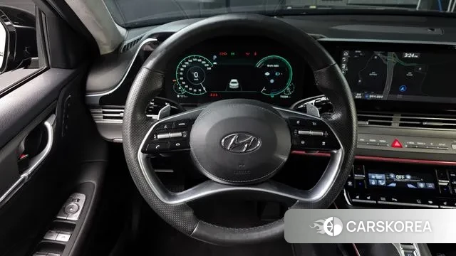 Hyundai The New Grandeur IG Hybrid 2020 Черный из Кореи, фото 6