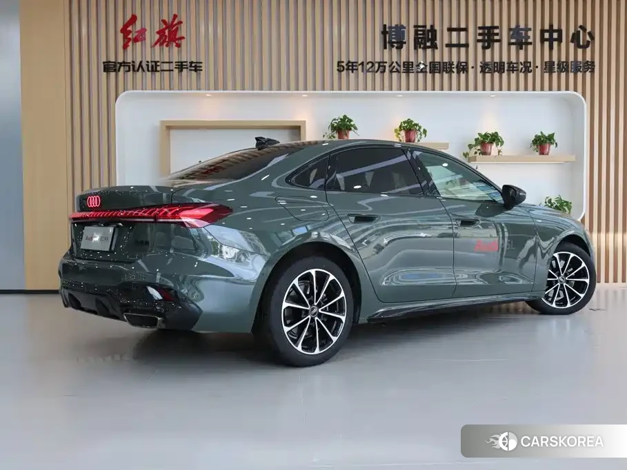Audi A5L 2025 Зеленый из Китая, фото 6