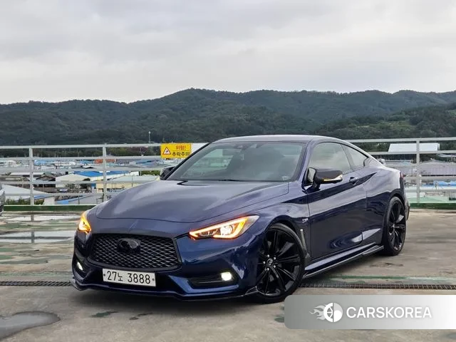 Infiniti Q60 (CV37) 2018 Синий из Кореи, фото 6