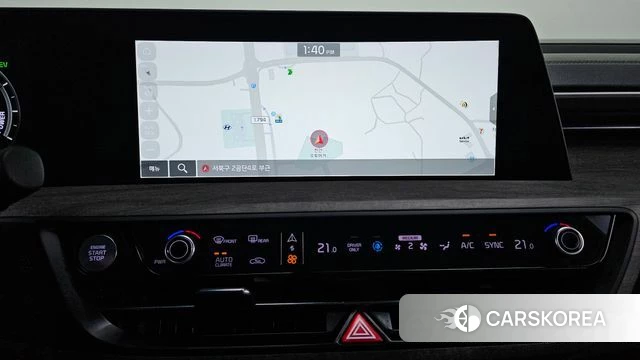 Kia K8 Hybrid 2022 Черный из Кореи, фото 6