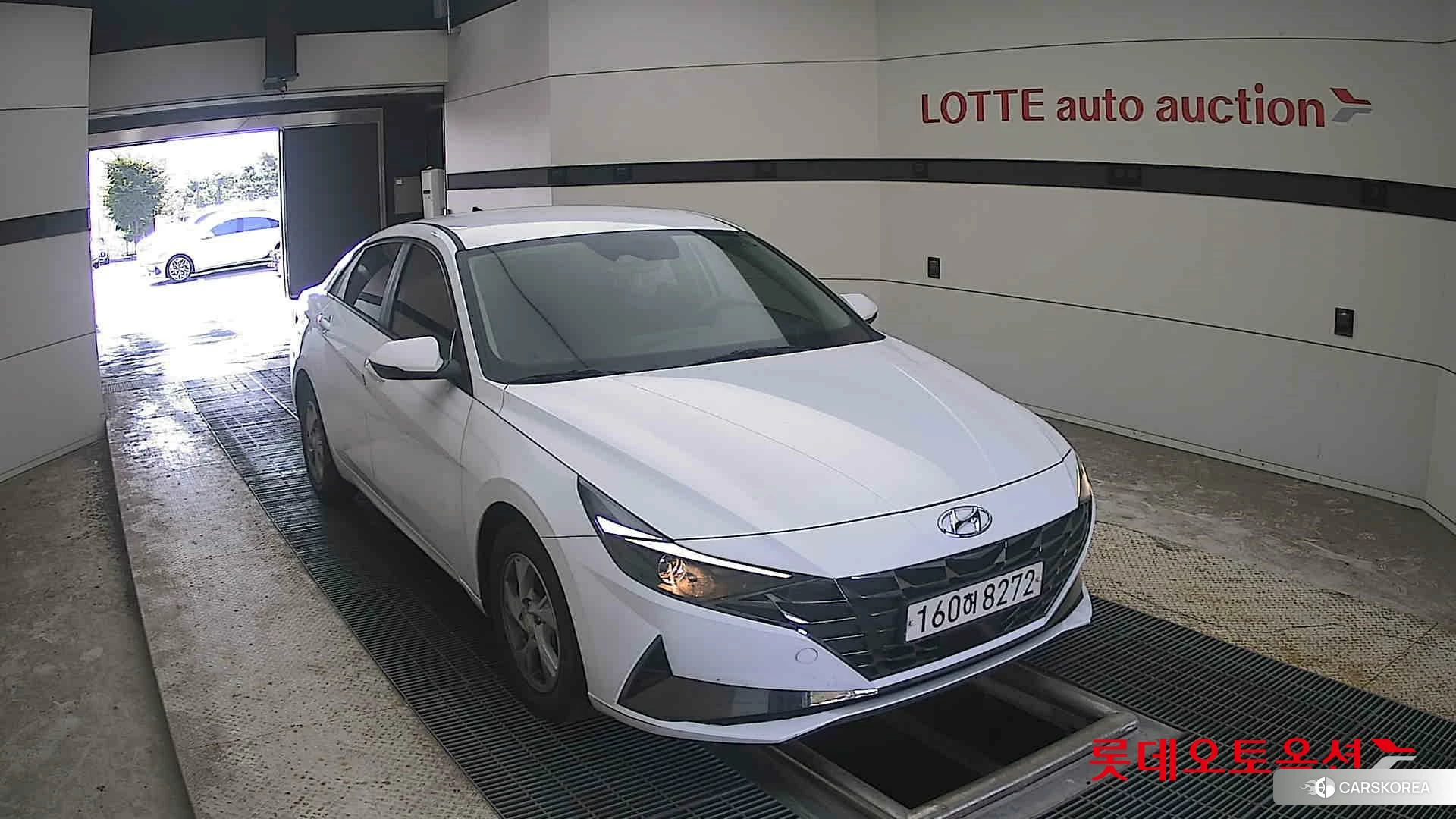 Hyundai Avante 2021 Polar White из Кореи, фото 6