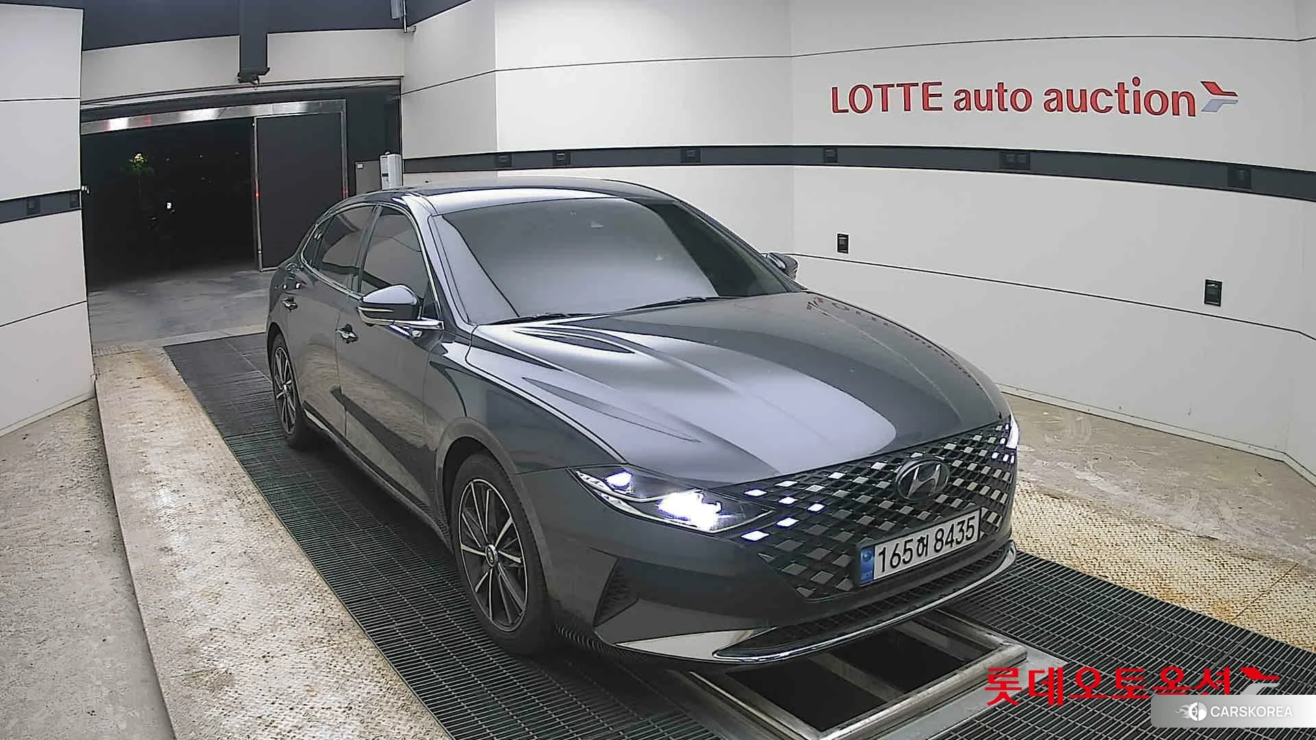 Hyundai Grandeur 2022 Nocturne Grey Metallic из Кореи, фото 6