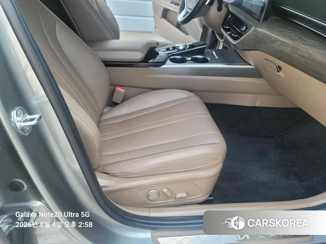Kia K8 Hybrid 2021 Серебристо-серый из Кореи, фото 6