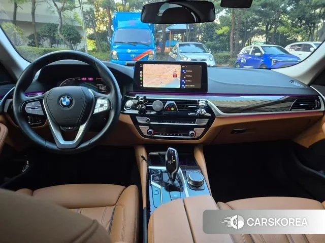 BMW 5 Series (G30) 2023 Черный из Кореи, фото 6