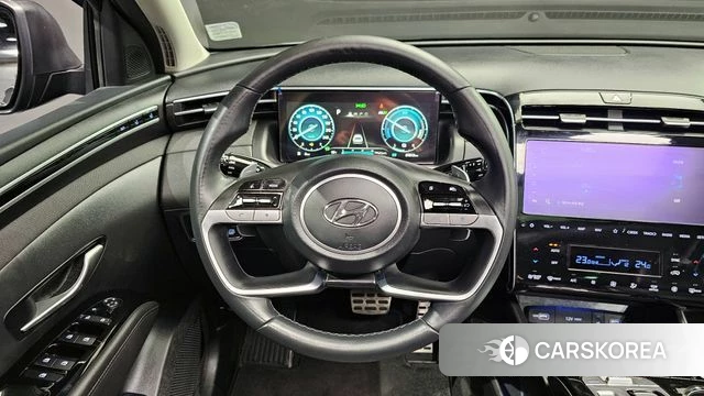 Hyundai Tucson Hybrid (NX4) 2021 Серый из Кореи, фото 6