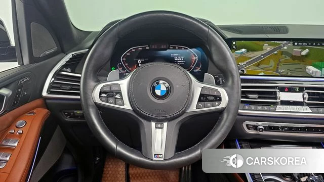 BMW X7 (G07) 2021 Синий из Кореи, фото 6