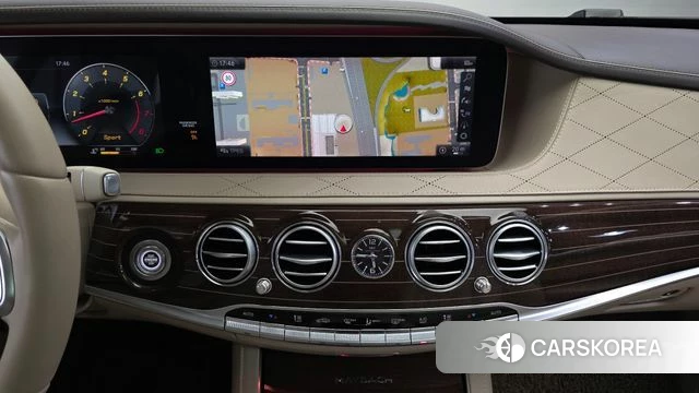Mercedes-Benz S-Class W222 2019 Темно-зеленый из Кореи, фото 6