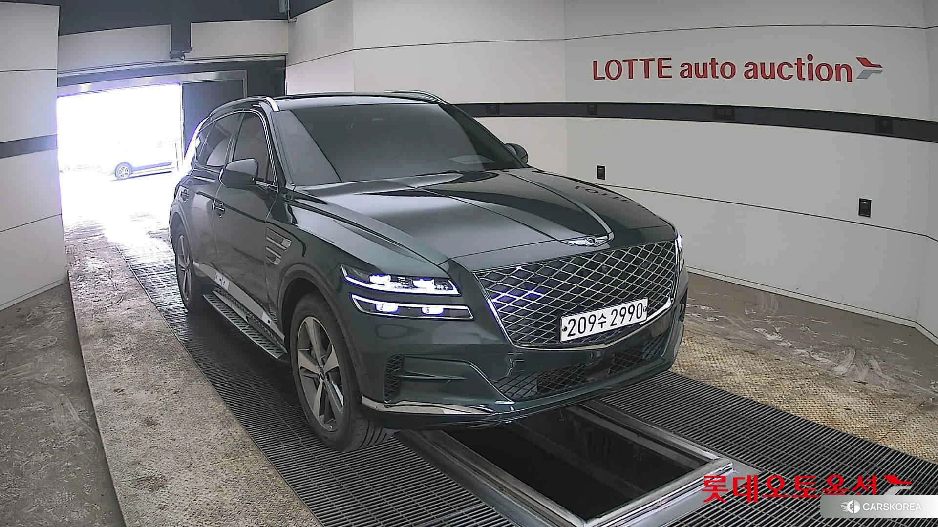 Hyundai GV80 2022 Cardiff Green из Кореи, фото 6