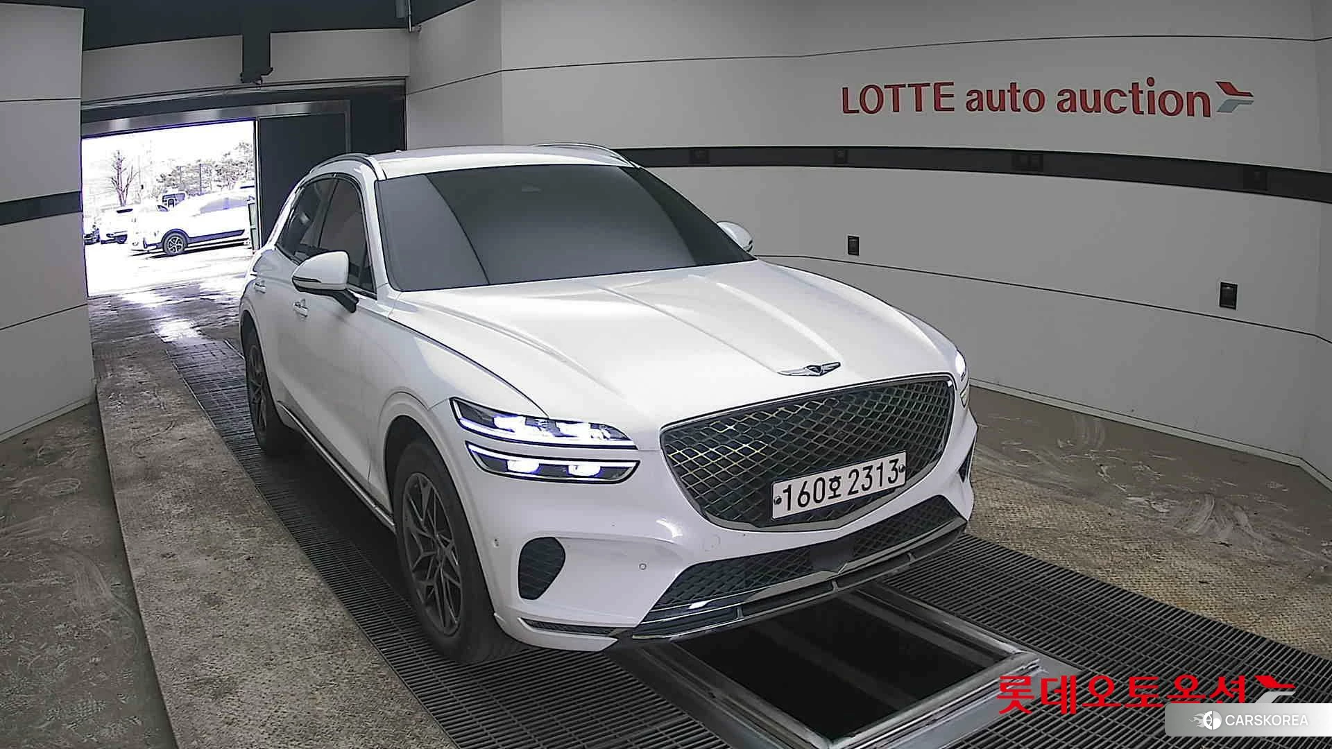 Hyundai GV70 2021 Uyuni White из Кореи, фото 6